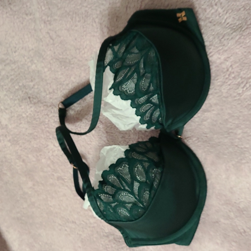 Savage not Sorry half cup bra with lace